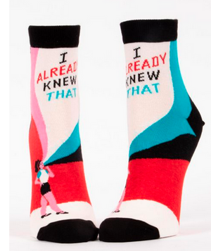 I Already Knew That Ankle Socks