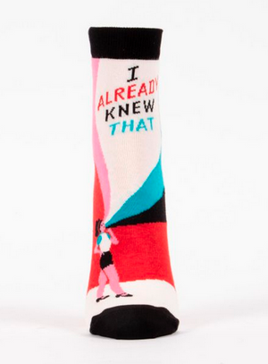 I Already Knew That Ankle Socks