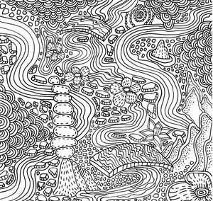 Serenity Colouring Book