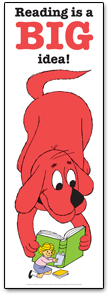 Clifford The Big Red Dog Bookmark