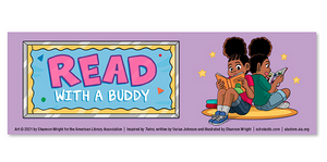 Twins- Read with a Buddy Bookmark