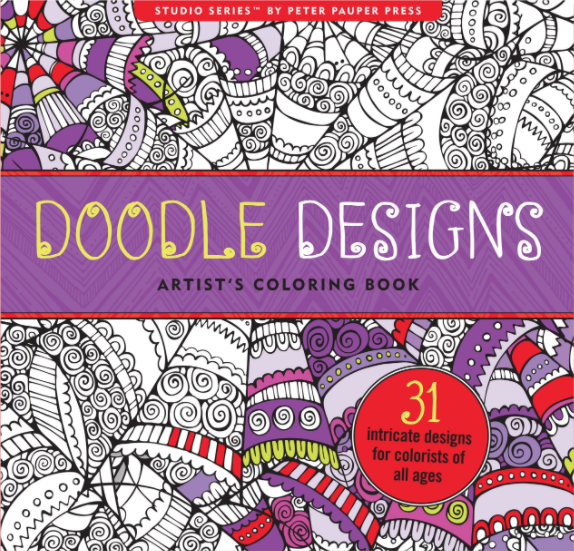 Doodle Designs Artist's Coloring Book