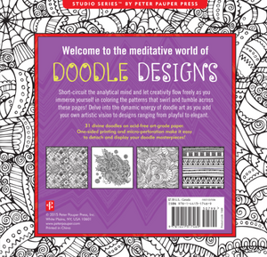Doodle Designs Artist's Coloring Book