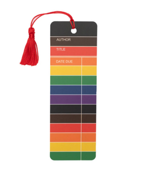 Library Card Pride bookmark