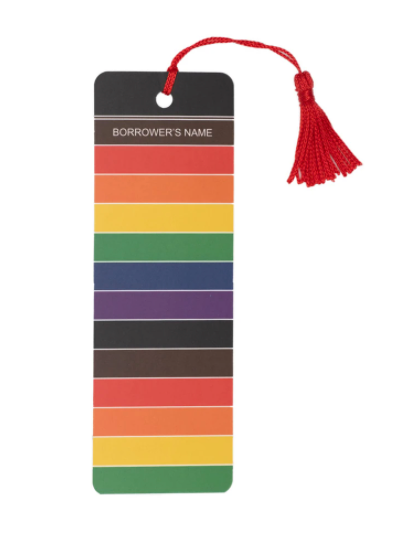 Library Card Pride bookmark