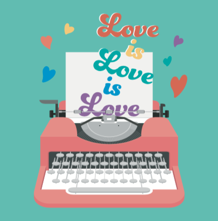 Love is Love is Love Pride Sticker