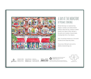 Michael Storrings' A Day at the Bookstore, 1000 piece puzzle
