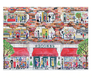 Michael Storrings' A Day at the Bookstore, 1000 piece puzzle