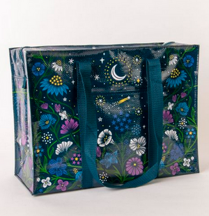 Starry Garden Shoulder Tote