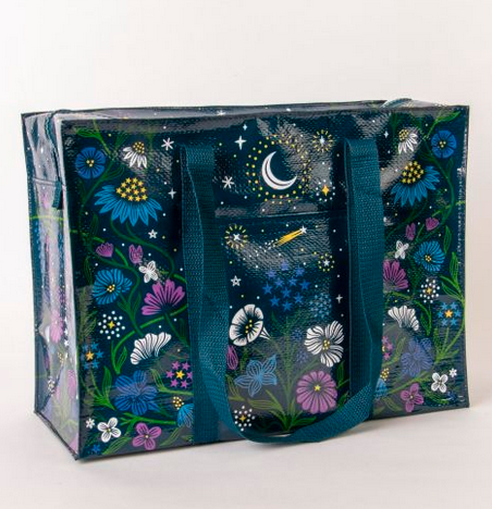 Starry Garden Shoulder Tote