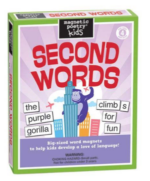 Second Words Magnetic Potery Game