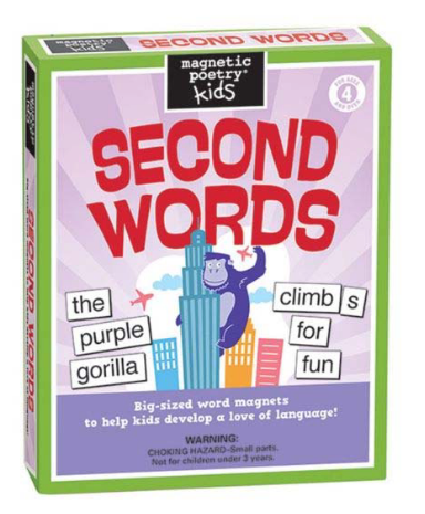 Second Words Magnetic Potery Game