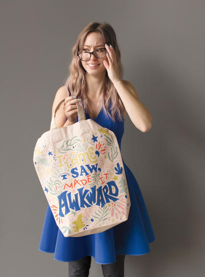I'm So Awkward Team Tote