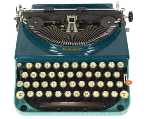Galison Vintage Typewriter 750 Piece Shaped Jigsaw Puzzle