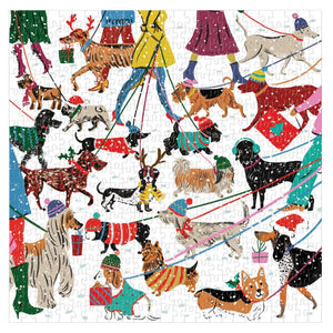 Winter Dogs 500Pc Puzzle