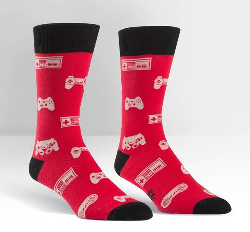 Multi Player Men's Crew Socks