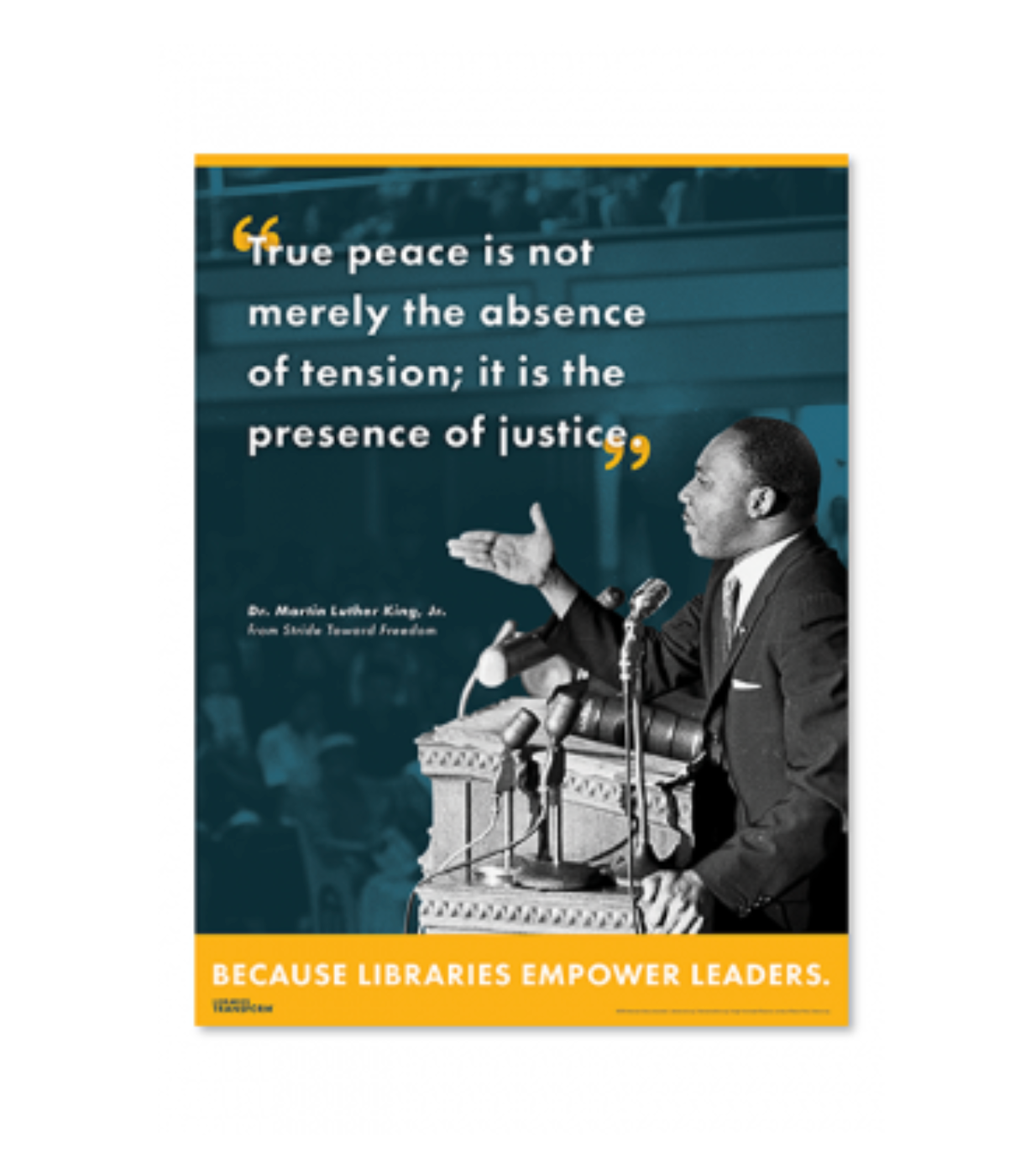 MLK Libraries Transform Poster – The Library Marketplace