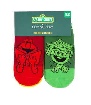 Sesame Street Baby/ Toddler Sock 4-Pack