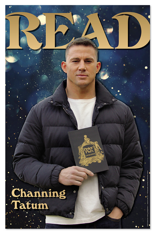 Channing Tatum Read Poster