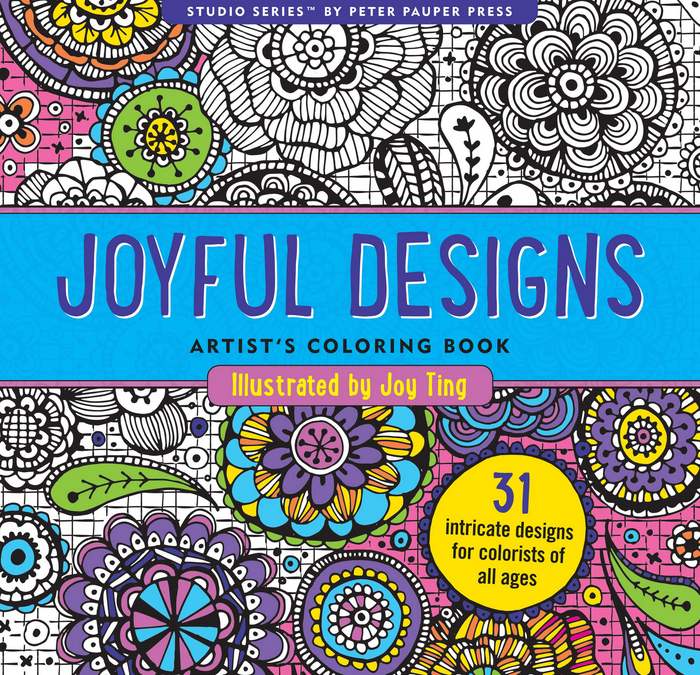 Joyful Designs Artist's Coloring Book