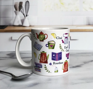 Literary Tea - Ceramic Mug
