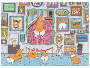 Museum of The Corgi 1000 Piece Puzzle