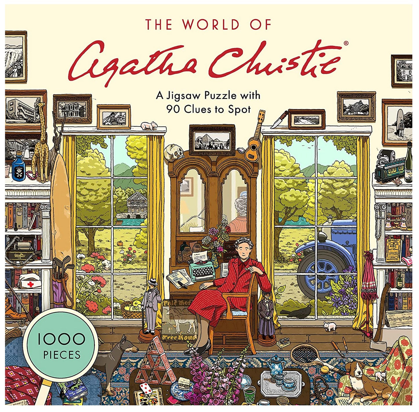 The World of Agatha Christie Jigsaw Puzzle (1000 Pieces)