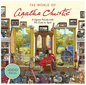 The World of Agatha Christie: 1000 Piece Jigsaw Puzzle