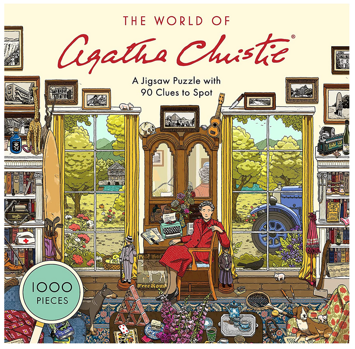 The World of Agatha Christie: 1000 Piece Jigsaw Puzzle