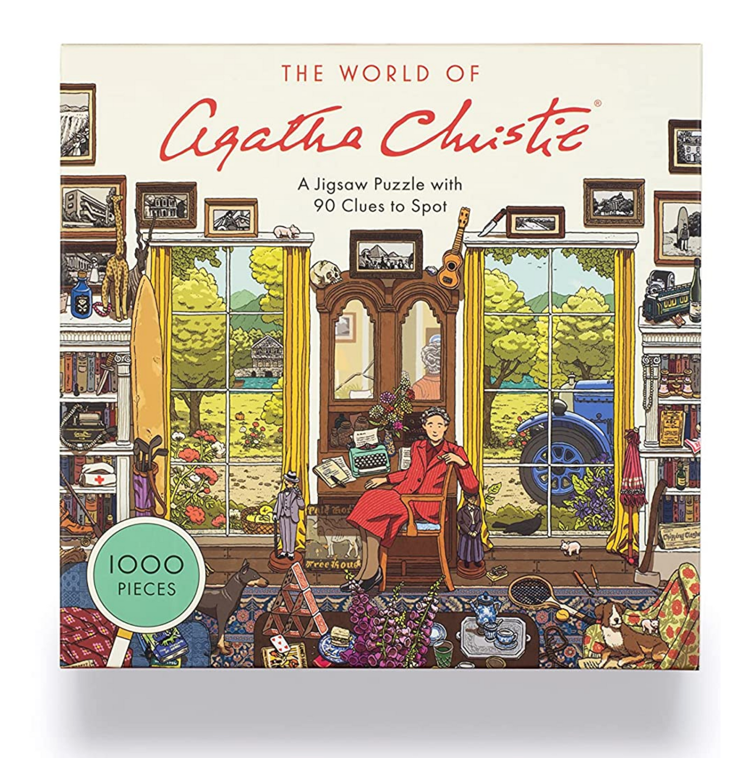 The World of Agatha Christie Jigsaw Puzzle (1000 Pieces)