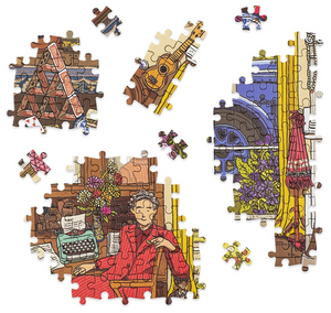 The World of Agatha Christie: 1000 Piece Jigsaw Puzzle