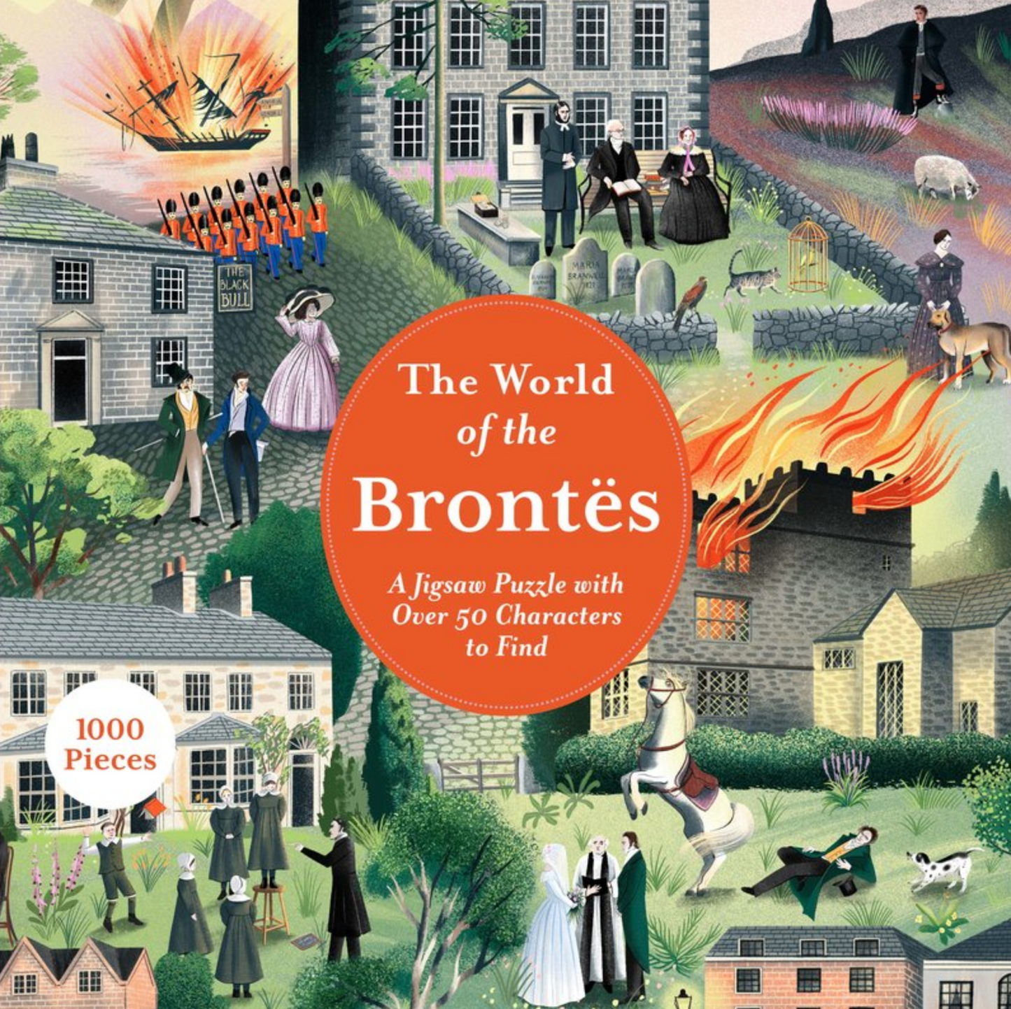 The World of the Brontës Jigsaw Puzzle (1000 Pieces)