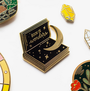 Book of Wonders Enamel Pin
