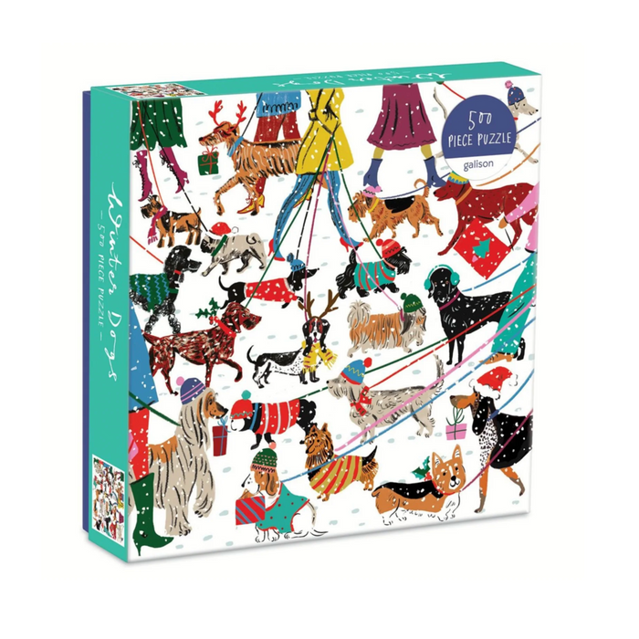 Winter Dogs 500Pc Puzzle