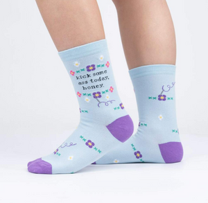 Kick Some Ass Crew Socks