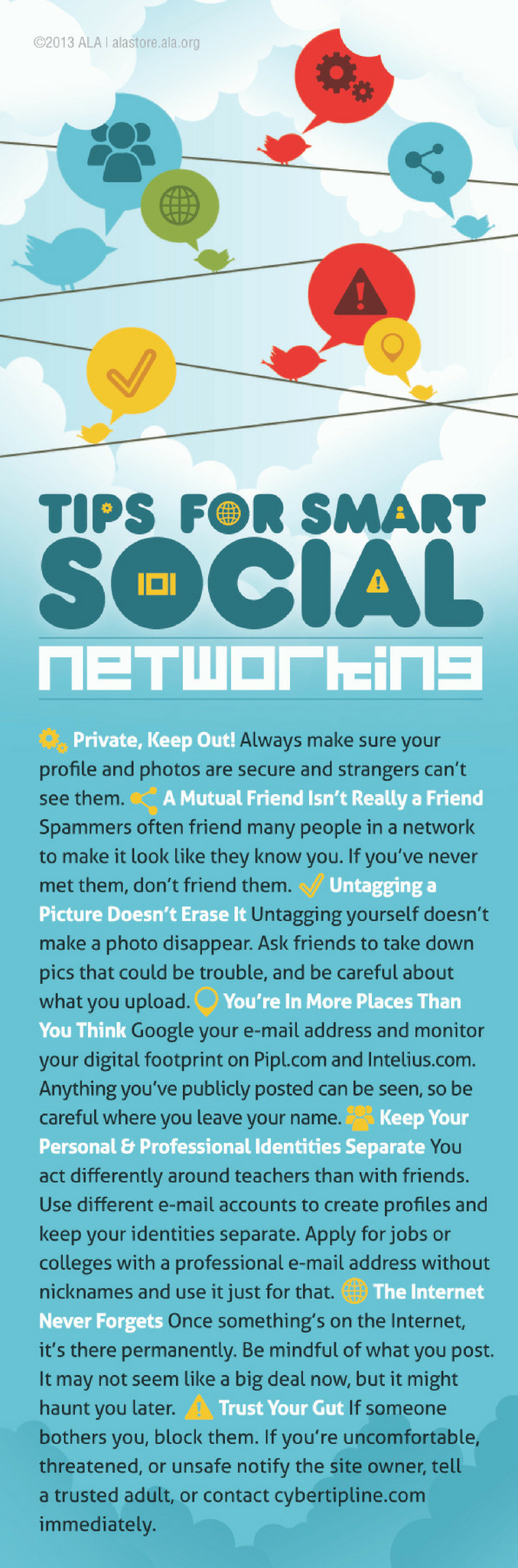 Smart Social Networking Bookmark