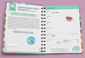The American Library Association Recommended Reads and 2024 Planner: A 17-Month Book Log Organizer with Stickers