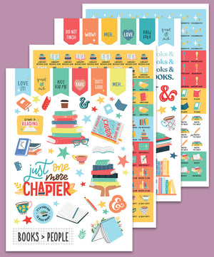 The American Library Association Recommended Reads and 2024 Planner: A 17-Month Book Log Organizer with Stickers