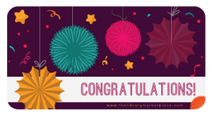 Congratulations! Gift Card-Gift Card-The Library Marketplace-The Library Marketplace