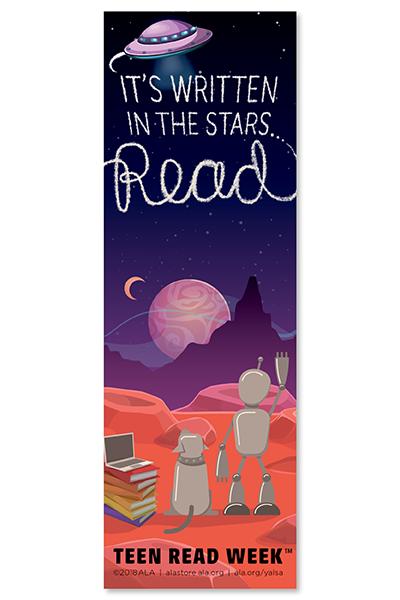 2018 Teen Read Week Bookmark