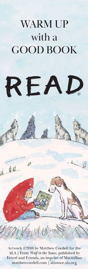 Wolf in the Snow Bookmark