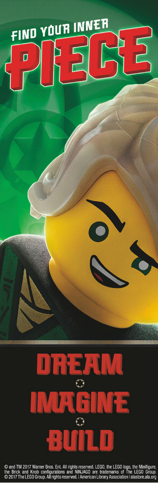 LEGO NINJAGO Bookmark