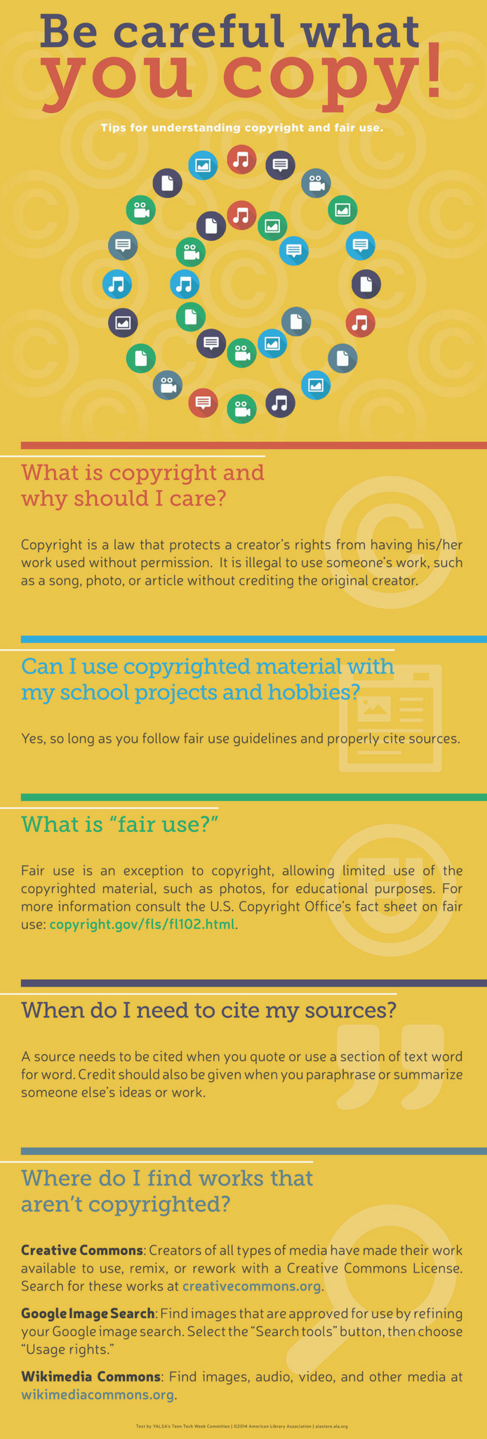 Copyright Tips Poster – The Library Marketplace