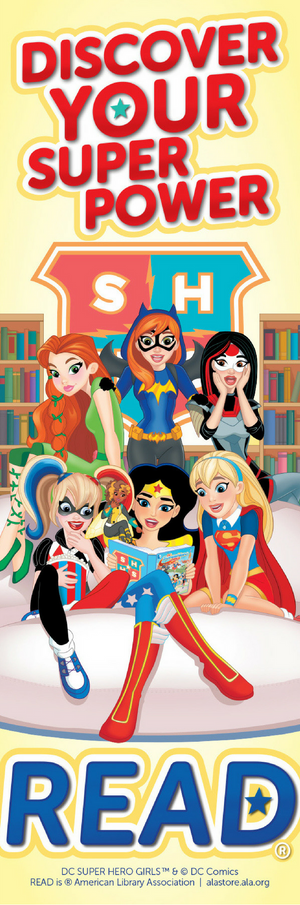 DC Super Hero Girls Bookmark