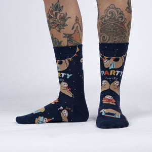 Party Hardly Women's Crew Socks