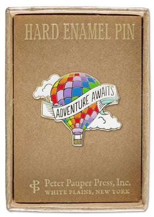 Adventure Awaits Enamel Pin