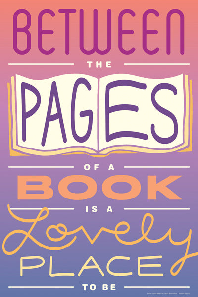 Between the Pages Mini Poster – The Library Marketplace