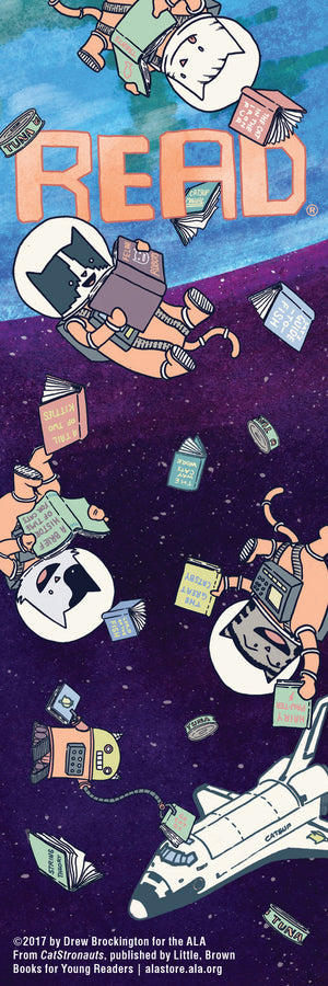 CatStronauts Bookmark-Bookmark-ALA Graphics-The Library Marketplace