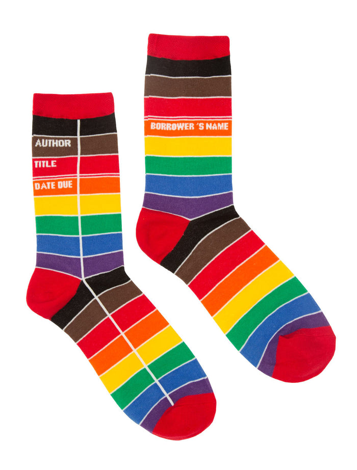 Library Pride Socks
