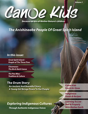 Canoes Kids: Volume 1 The Anishinaabe of Great Spirit Island-Magazine-Canoe Kids-The Library Marketplace